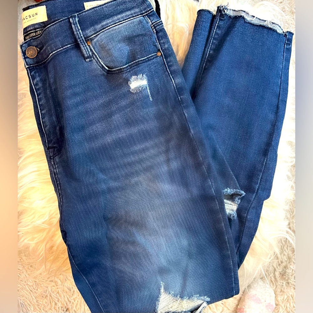 Pacsun Power Super Stretch Distressed Skinny Jeans - 30